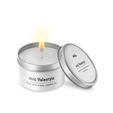 Únorová sójová svíčka: můj Valentýn (20 hodin)