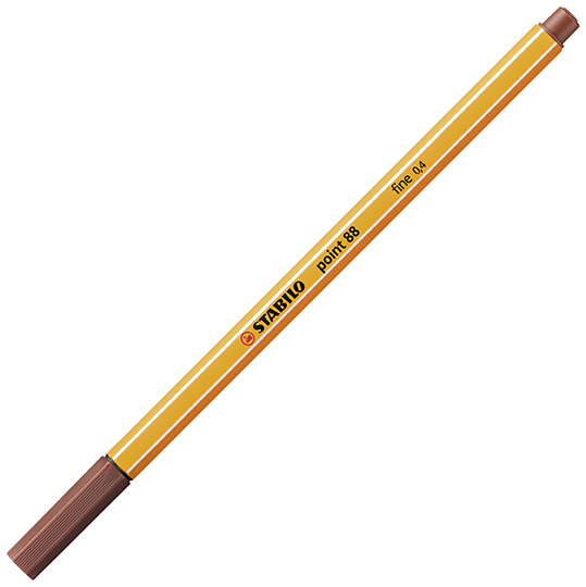 Liner STABILO point 88 | výběr barev - barva lineru: světle hnědá 88/75