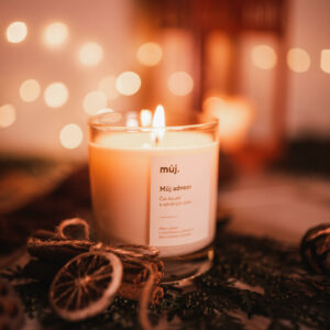 Vánoční sójová svíčka: můj advent (20 hodin)