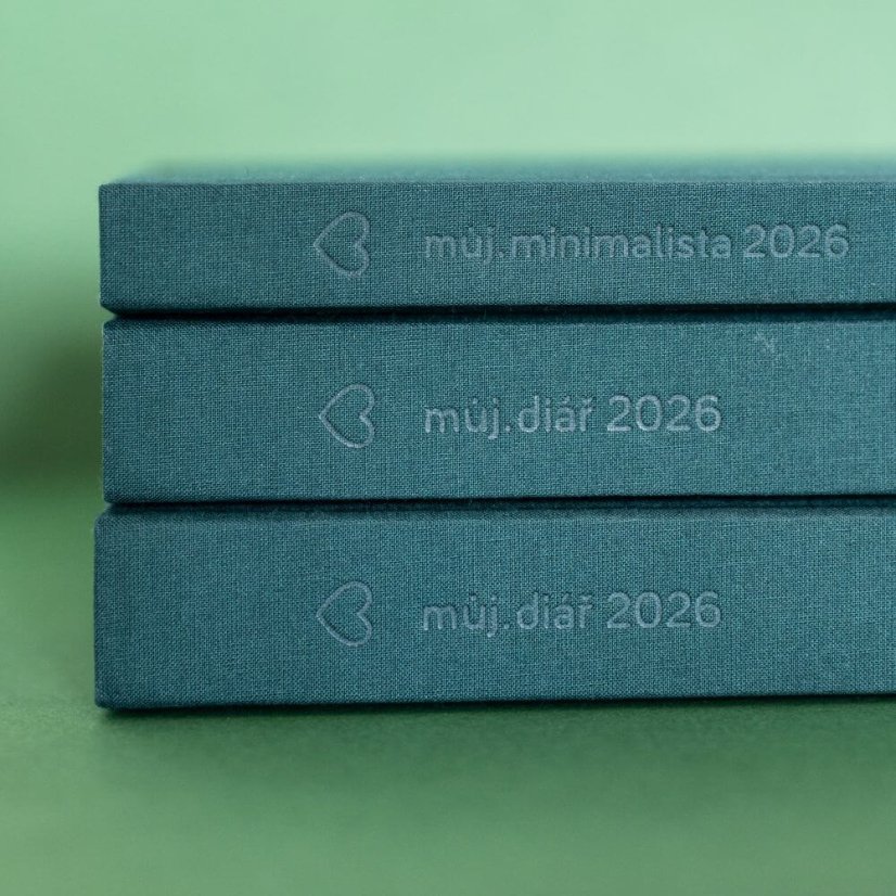 můj.diář 2026 | sloupcový, český - desky diáře 2026: limitka: Helenice