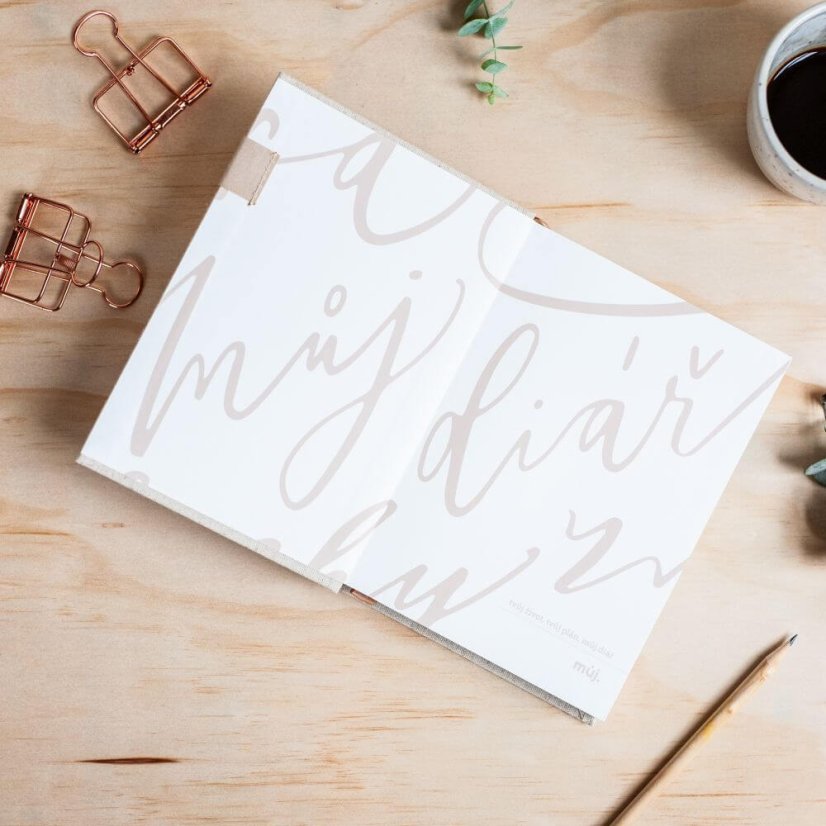 můj.diář 2026 | sloupcový, český - desky diáře 2026: limitka: Helenice