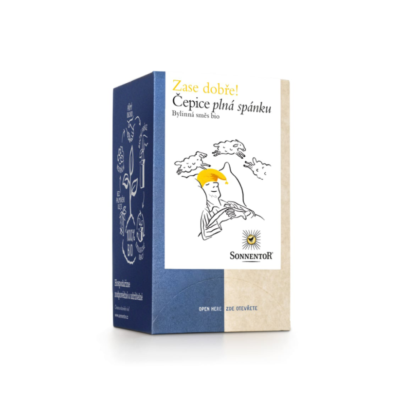 Čepice plná spánku | bylinný čaj bio