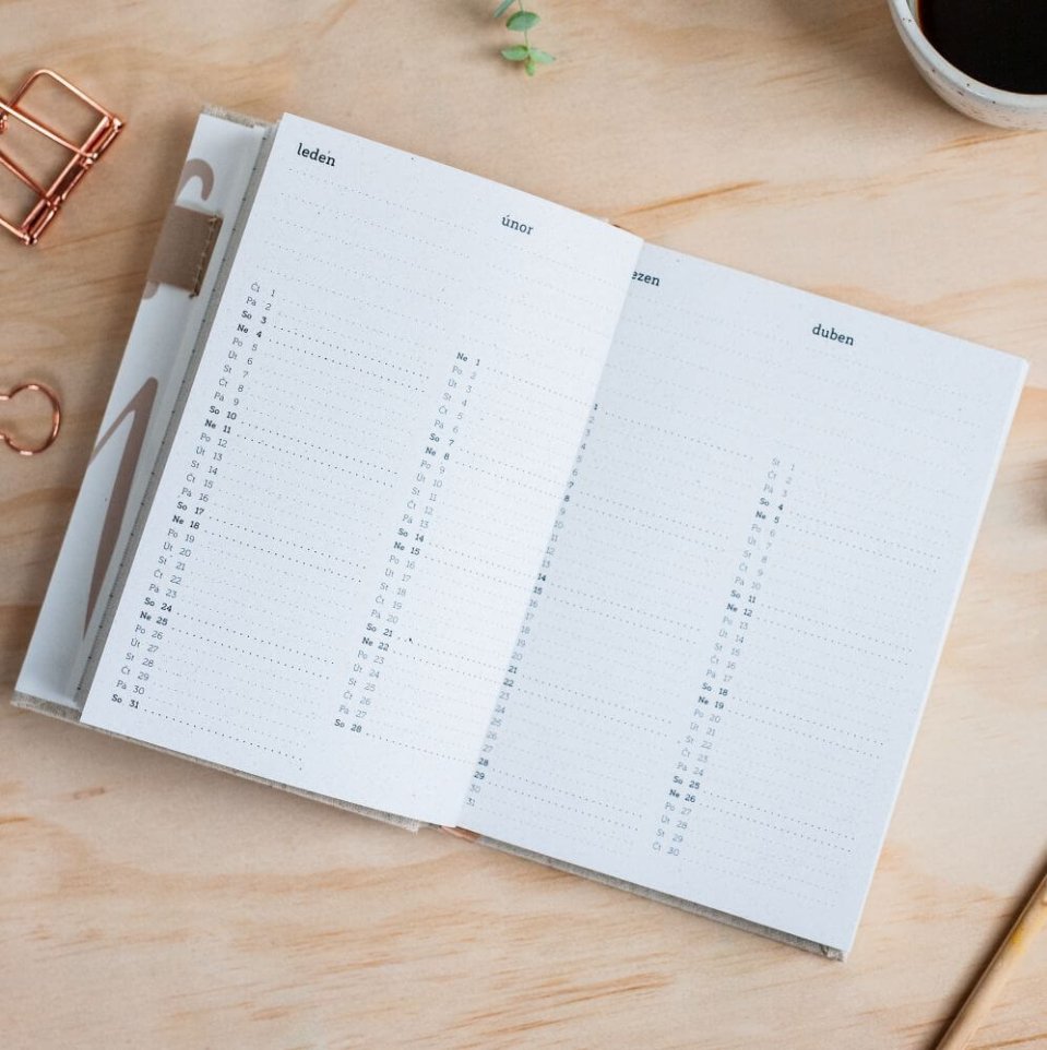 sloupcové kalendárium